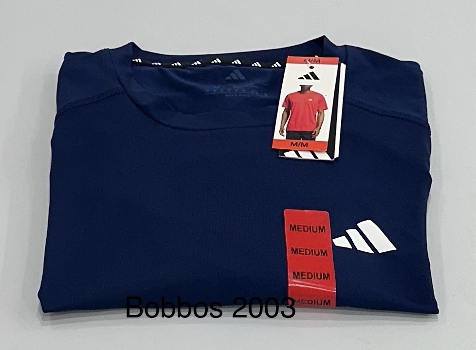 Adidas Men's Active Tee, Dark Blue, Size M