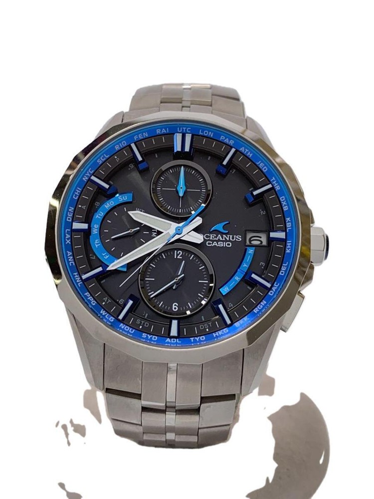 CASIO Solar watch analog BLK OCW S3000