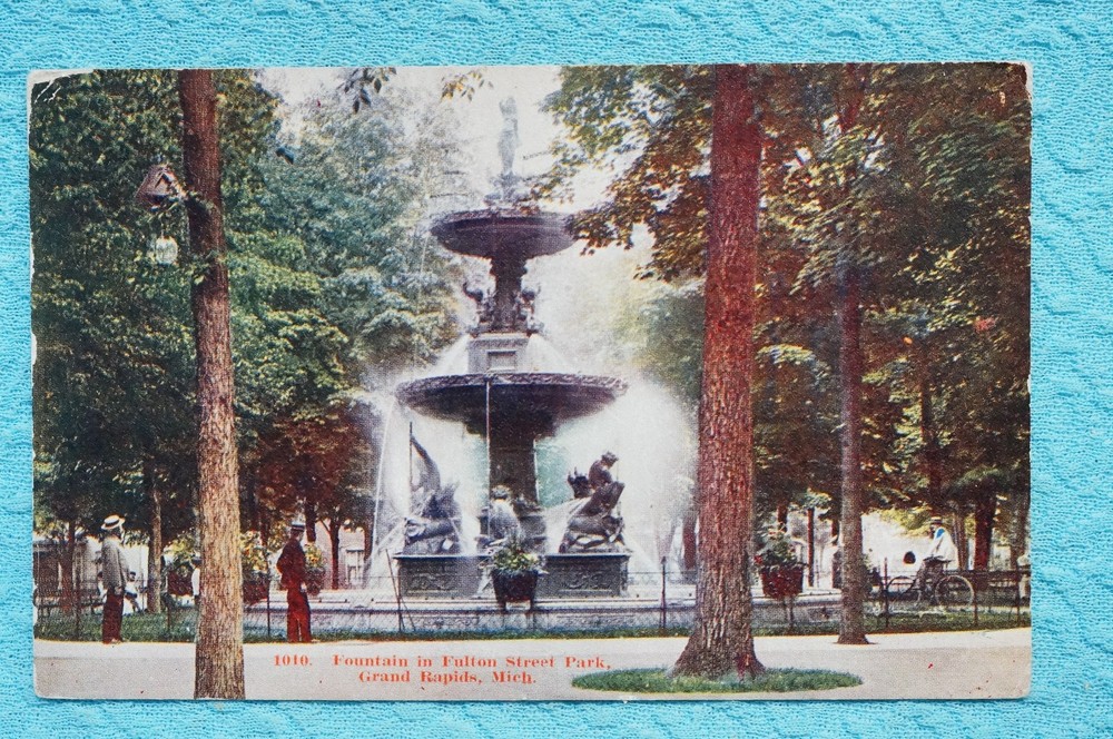 Fountain in Fulton Street Park - Grand Rapids, Michigan