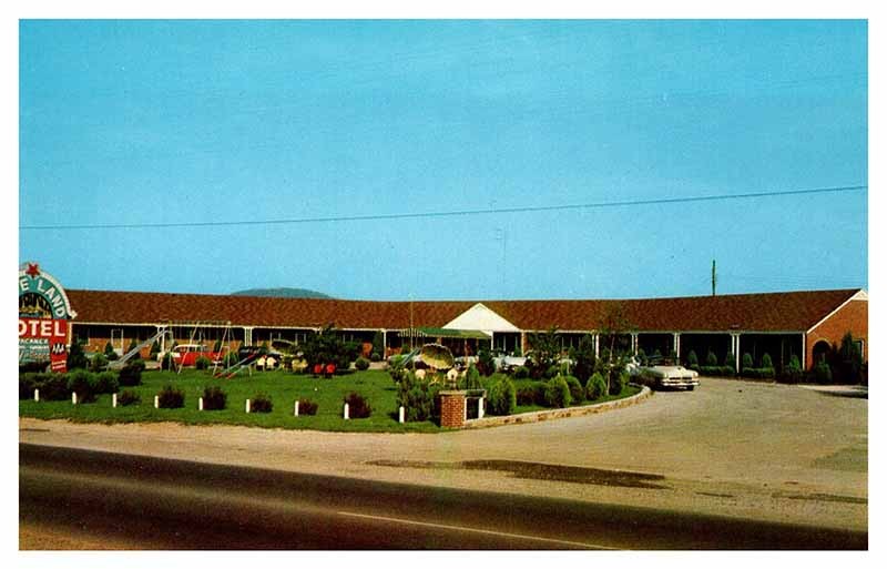 Postcard MOTEL SCENE Cave City Kentucky KY m/09 AP1062
