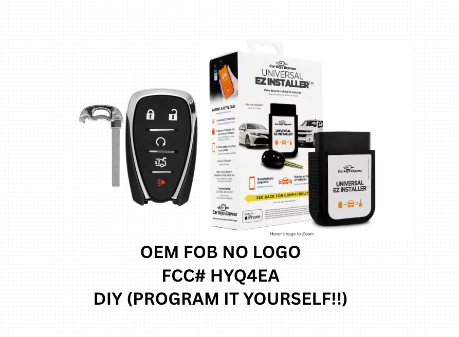 DIY! OEM ELECTRONIC 5 BUTTON REMOTE KEY FOB FOR 2016-2019 CHEVROLET CRUZE HYQ4EA