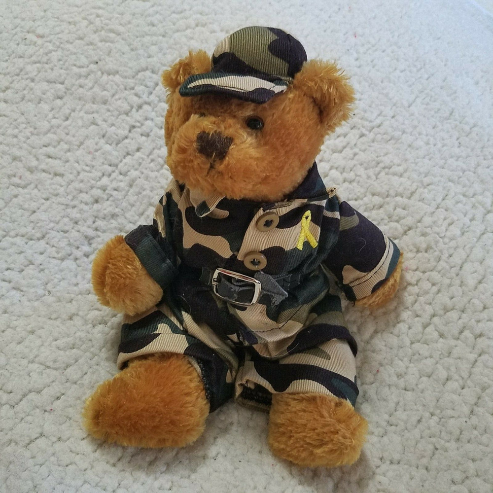 Plushland Camo Teddy Bear 10