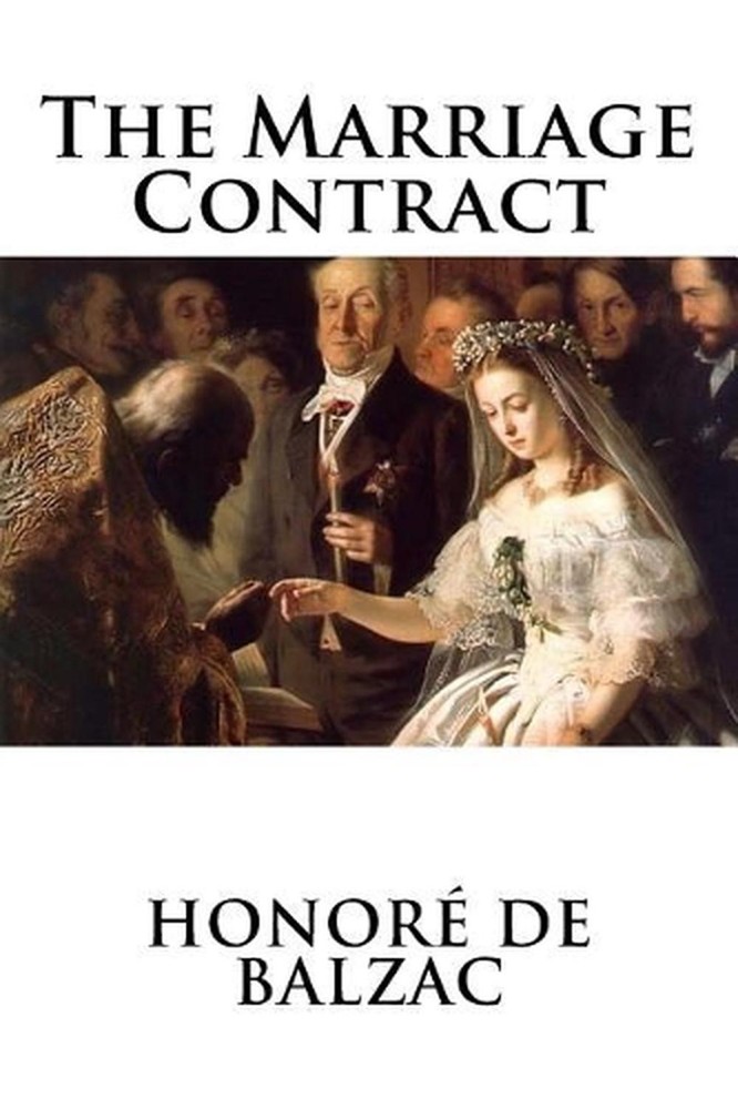 The Marriage Contract by Honore De Balzac (English) Paperback Book
