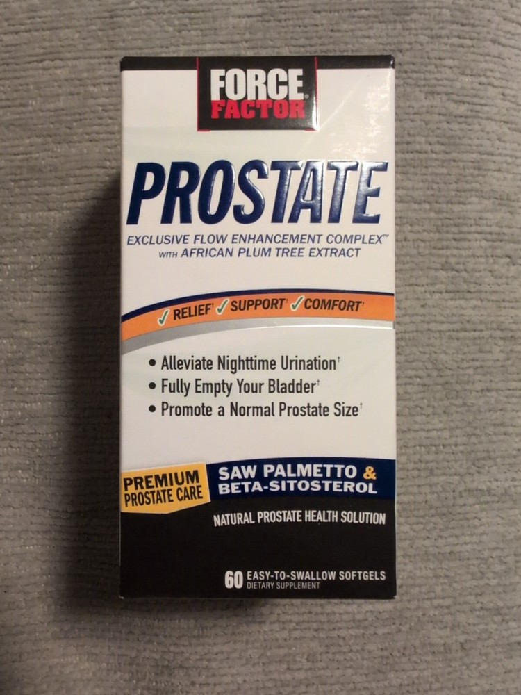 Force Factor Prostate Softgels - 60 Count