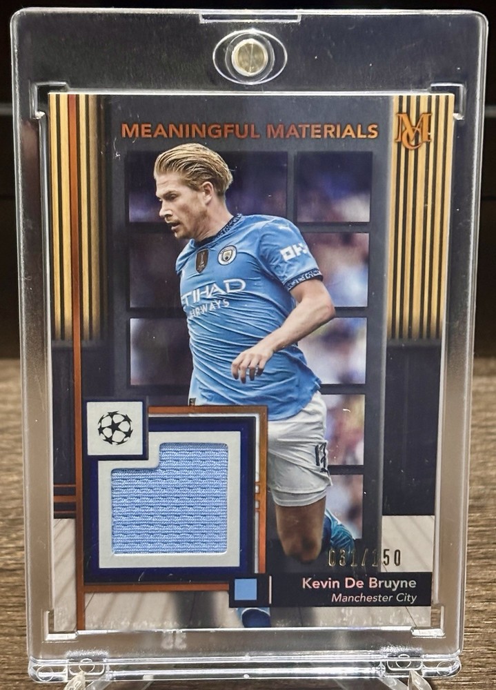 Kevin De Bruyne Player-Worn Relic 31/150 Topps Museum Collection NM/Mint 🔥🔥