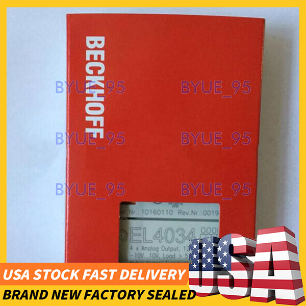 Factory Sealed Beckhoff EL4034 Module Free Shipping