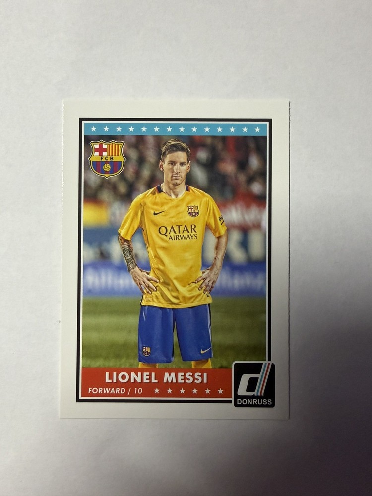2015 Panini Donruss - Lionel Messi #68 Base