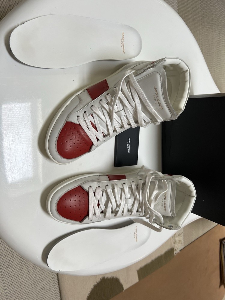 Saint Laurent Hi Top Sneakers SL10H Minty Editions