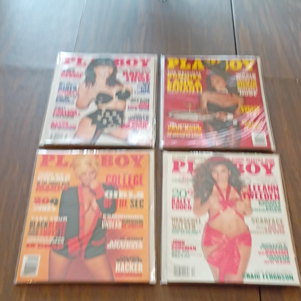 Playboy Magazine 2011 Lot Sept Oct Nov Dec