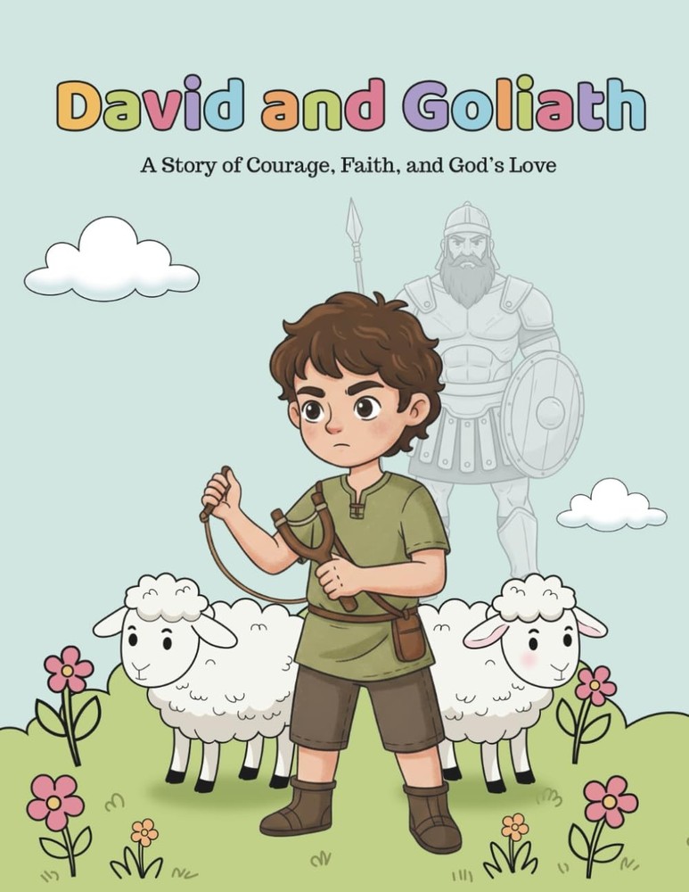 DAVID & GOLIATH: Coloring Storybook