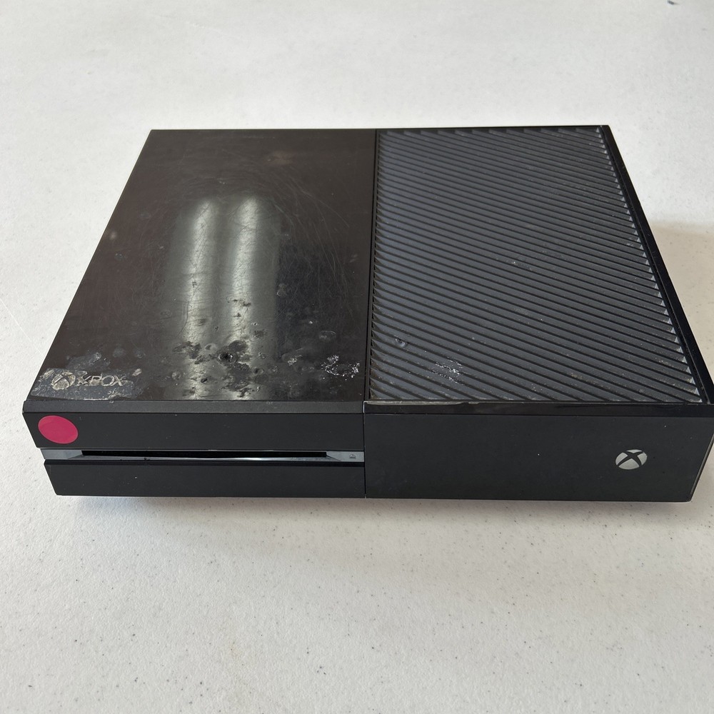 Microsoft Xbox One 1540 Black System Console Only For Parts Or Repairs AS IS