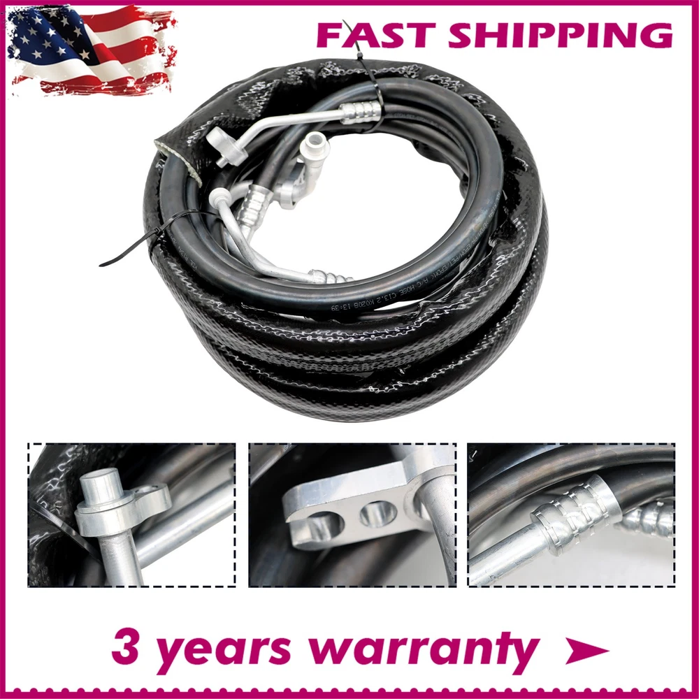 AT34653 Rear AC Air Conditioning Line For GMC Acadia Traverse Enclave 2007-2017