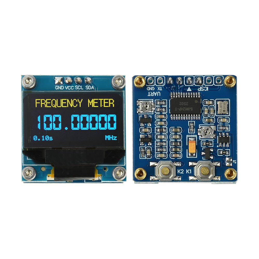 1KHz-100MHz RF Signal Frequency Counter 0.96inch OLED Display Frequency Module