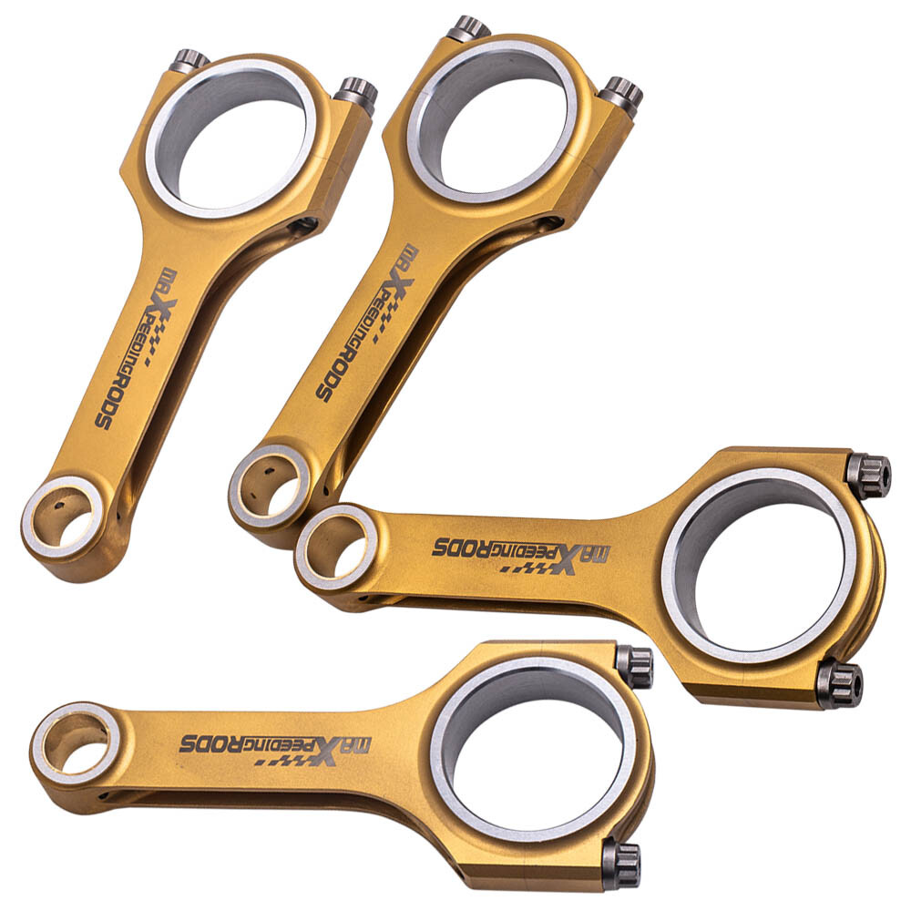 Titanized H-Beam Connecting Rods For Subaru Impreza WRX STI EJ20 EJ22 EJ25