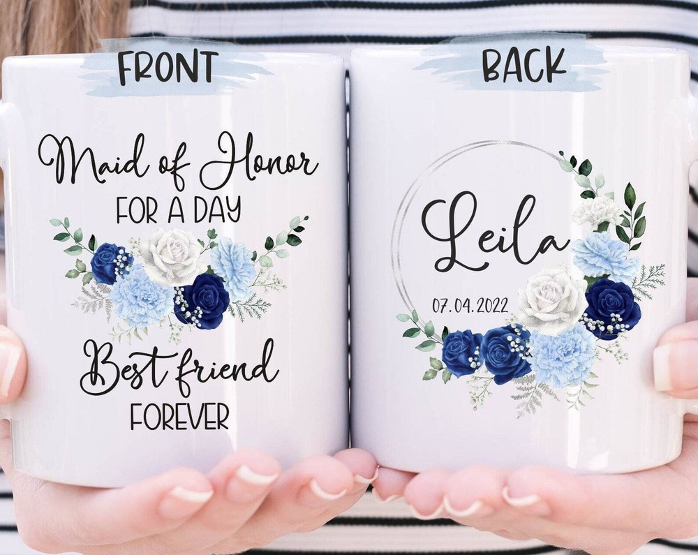 Maid Of Honor Mug Personalized Maid Of Honor Mug Maid Of Honor Proposal Custom