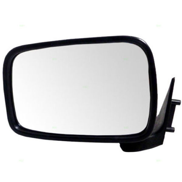 For 86-93 Mazda P/U Truck Rear View Mirror Manual Black Foldinging Left Side Q