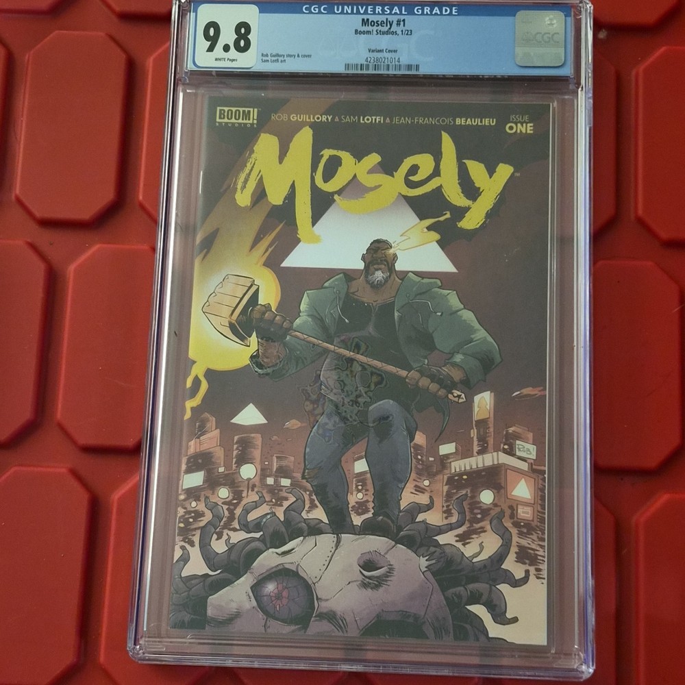 BOOM! Studios Mosely #1 (2021) Variant Cover CGC 9.8 Near Mint/Mint