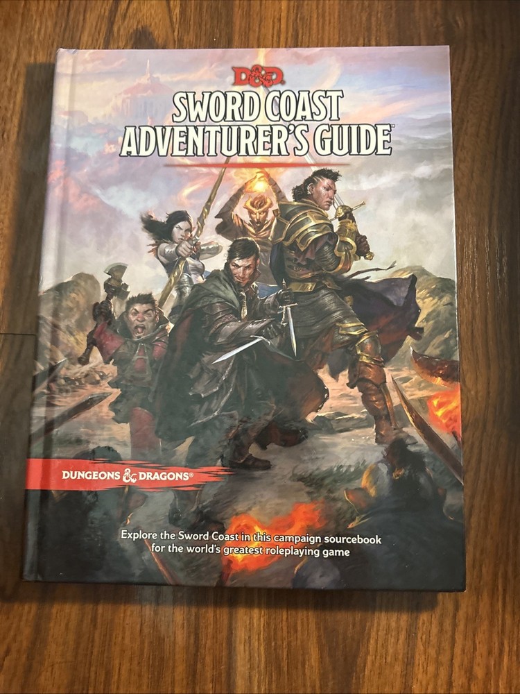 Dungeons & Dragons Sword Coast Adventurer's Guide Hardcover Book 2015 Ages 12+