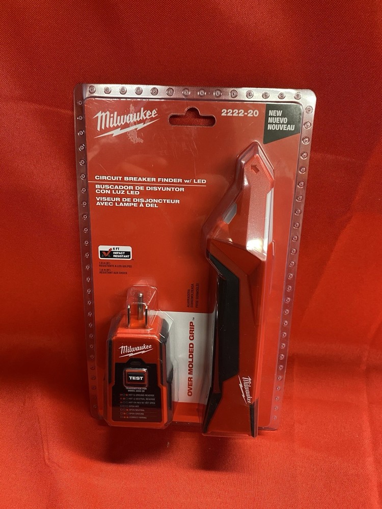 Milwaukee 2222-20 Circuit Breaker Finder with LED BRAND NEW
