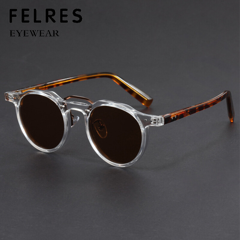 Trendy Round UV400 Sunglasses for Men and Women - Hip Hop Party Driving Shades