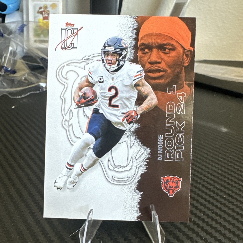 2025 Topps Signature Class Football - DJ Moore #67 Chicago Bears
