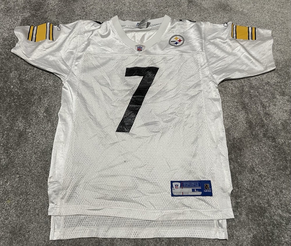 Pittsburgh Steelers NFL Jersey #7 Ben Roethlisberger Reebok Women’s Size Small