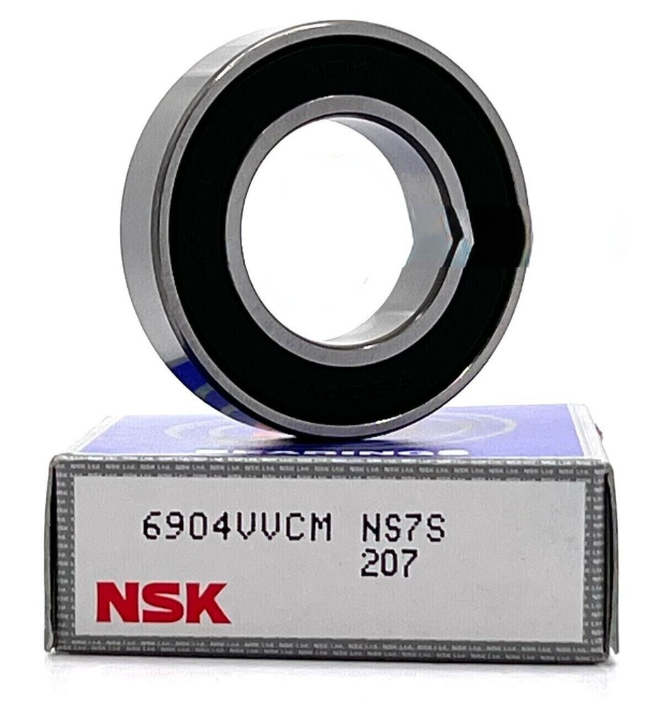 Rodamientos sellados de goma dobles NSK 6904VV 6904-2RS 20x37x9 mm 61904-2RS