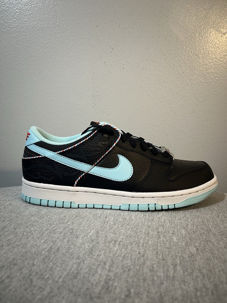 Nike Dunk Low Retro SE (GS) Barber Shop Black Shoe Size 7Y/Women 8.5 DN3351-001