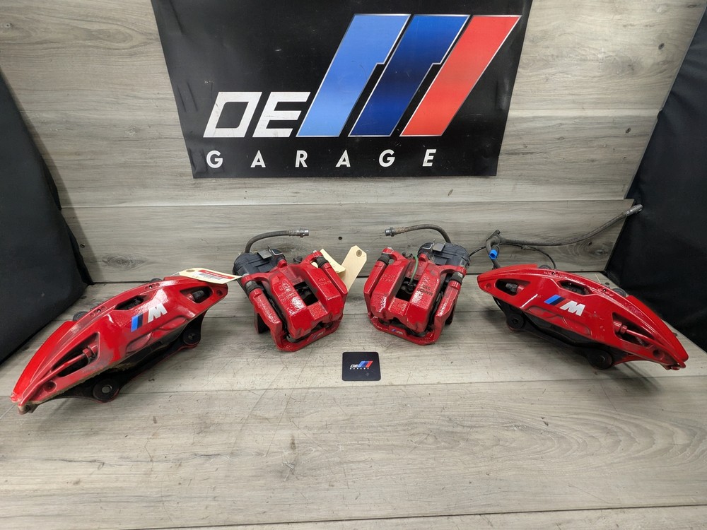 OEM BMW G20 G22 G23 G42 M340 M440 Front Rear Left Right Brake Calipers SET Red
