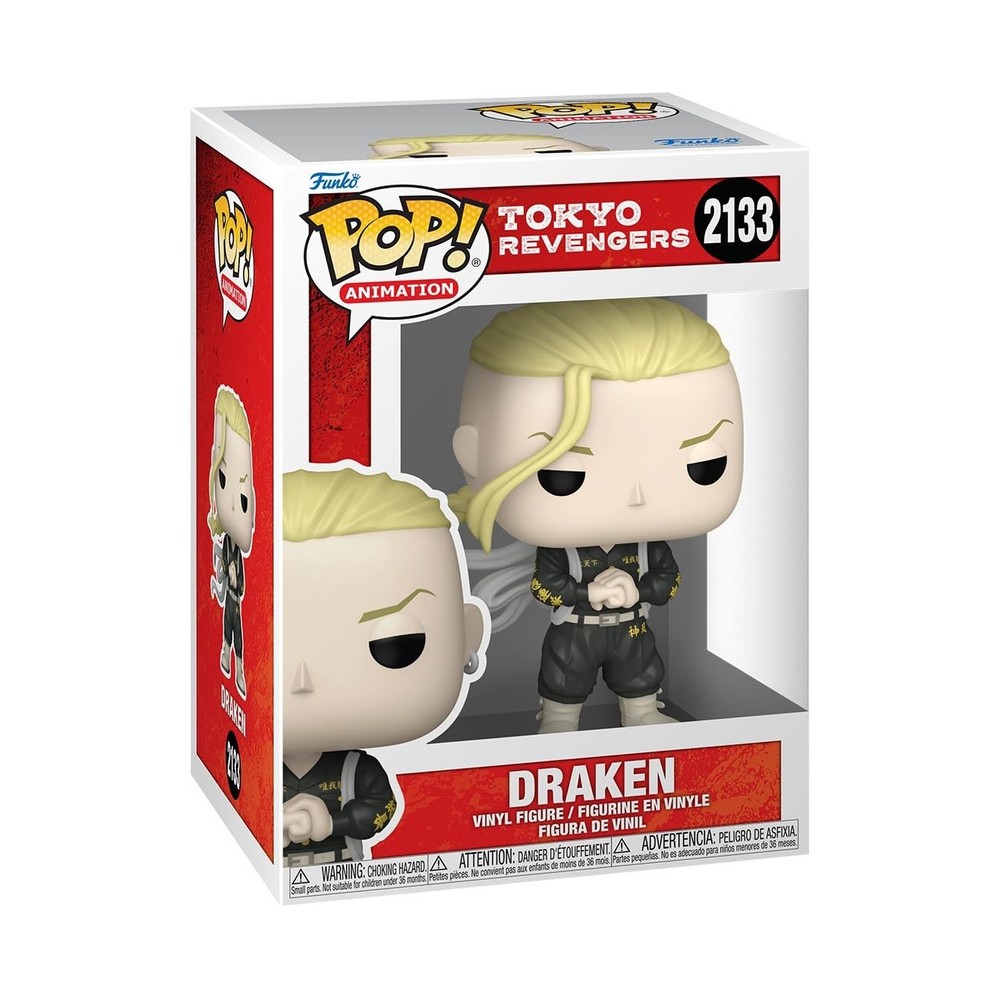 Funko Pop! Animation: Tokyo Revengers - Draken - Collectable Vinyl Figure - Gift