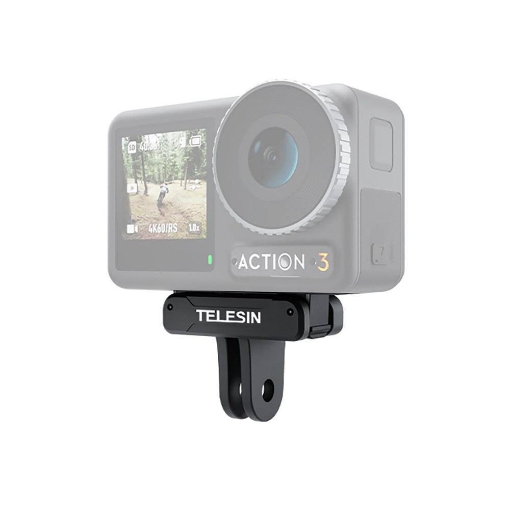 Magnetic Two Claw Adapter Neck Mount Connecter Base For DJI OSMO Action 3