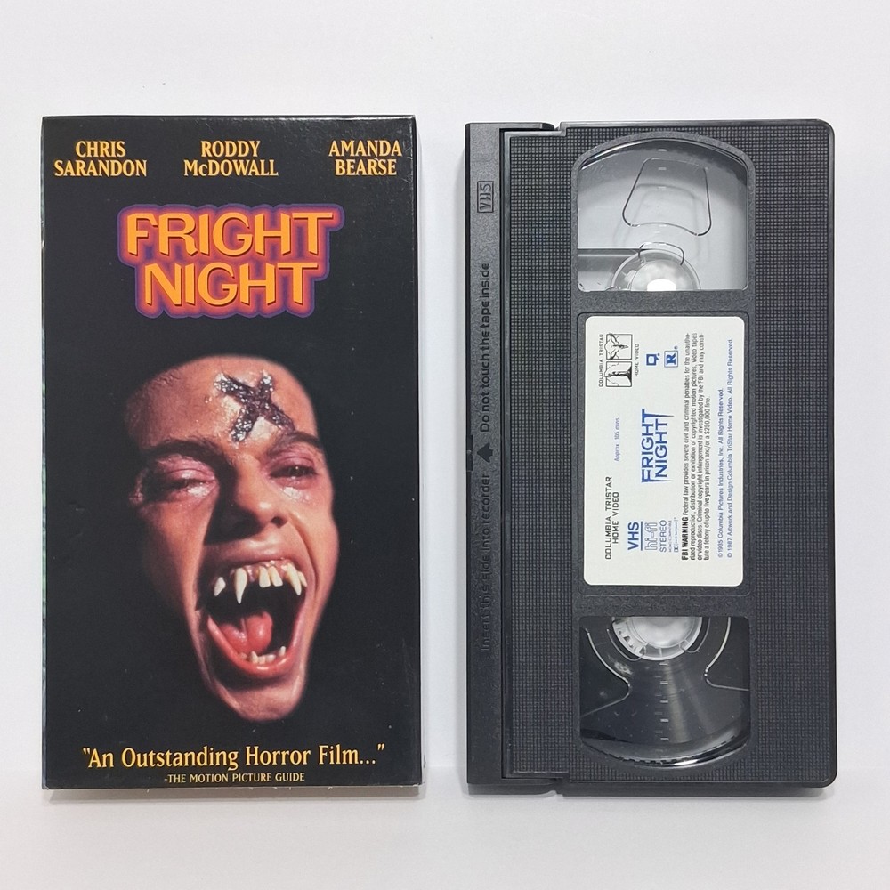 Fright Night (VHS Tape 1996) Columbia Pictures Cult Horror  1985