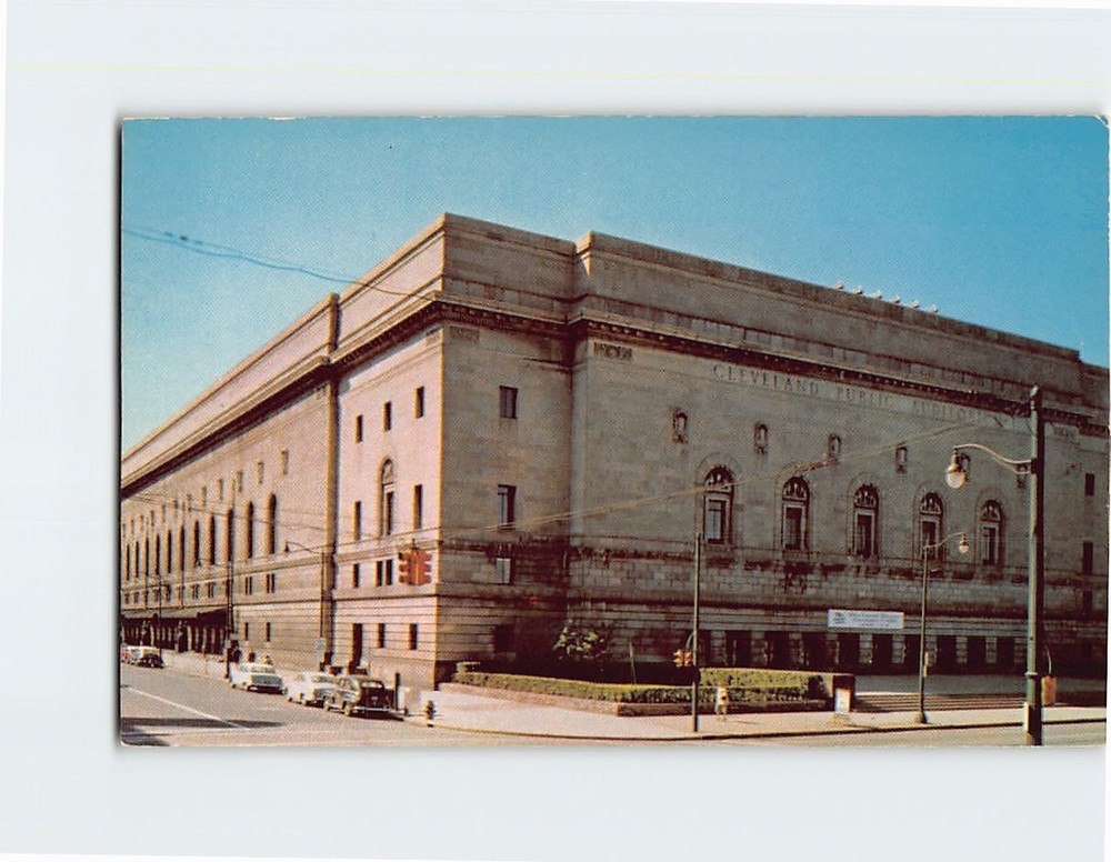Postcard Cleveland Public Auditorium Cleveland Ohio USA