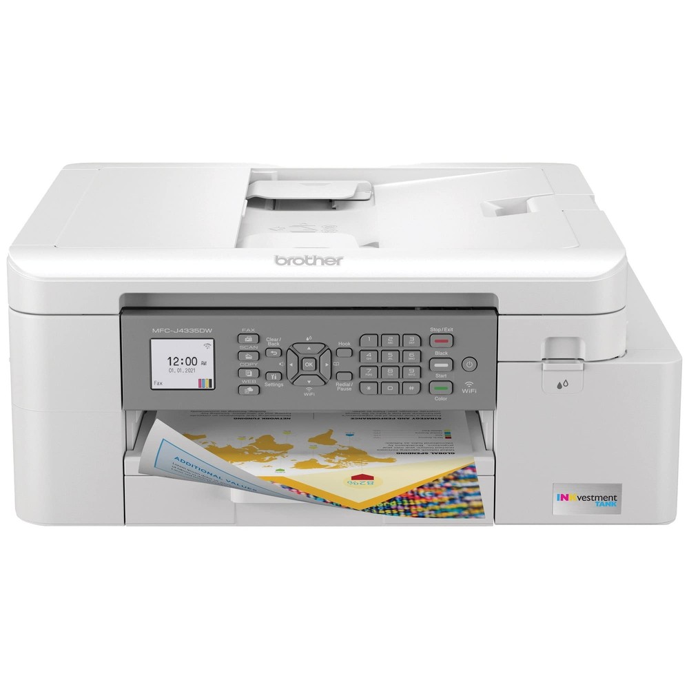 MFC-J4335DW INKvestment Tank All-in-One Printer with Duplex and Wireless Prin...