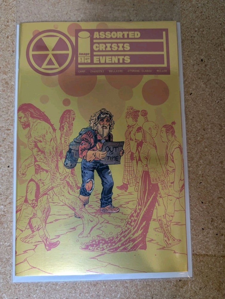 Assorted Crisis Events #1 (2025) Sdcc Exclusive Foil Variant Eric Zawadzki Nm