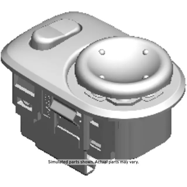 Genuine GM Black Outside Rearview Mirror Remote Control Switch 84545374