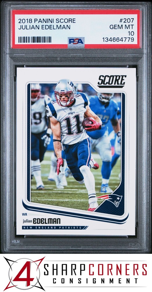 2018 Panini Score #207 Julian Edelman Pop 4 Psa 10The #1 consignment choice on eBay: 4SC! Consign now!