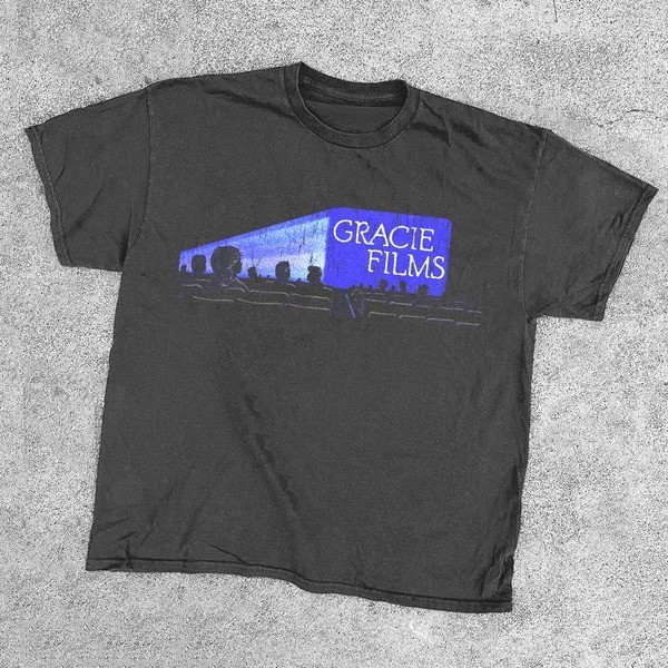 Retro Gracie Films Promo Graphic T-Shirt S-5Xl
