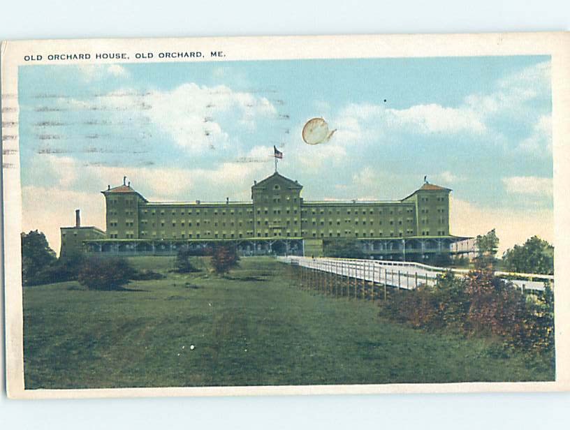 W-border HOTEL SCENE Old Orchard Beach Maine ME j/11 AE1965