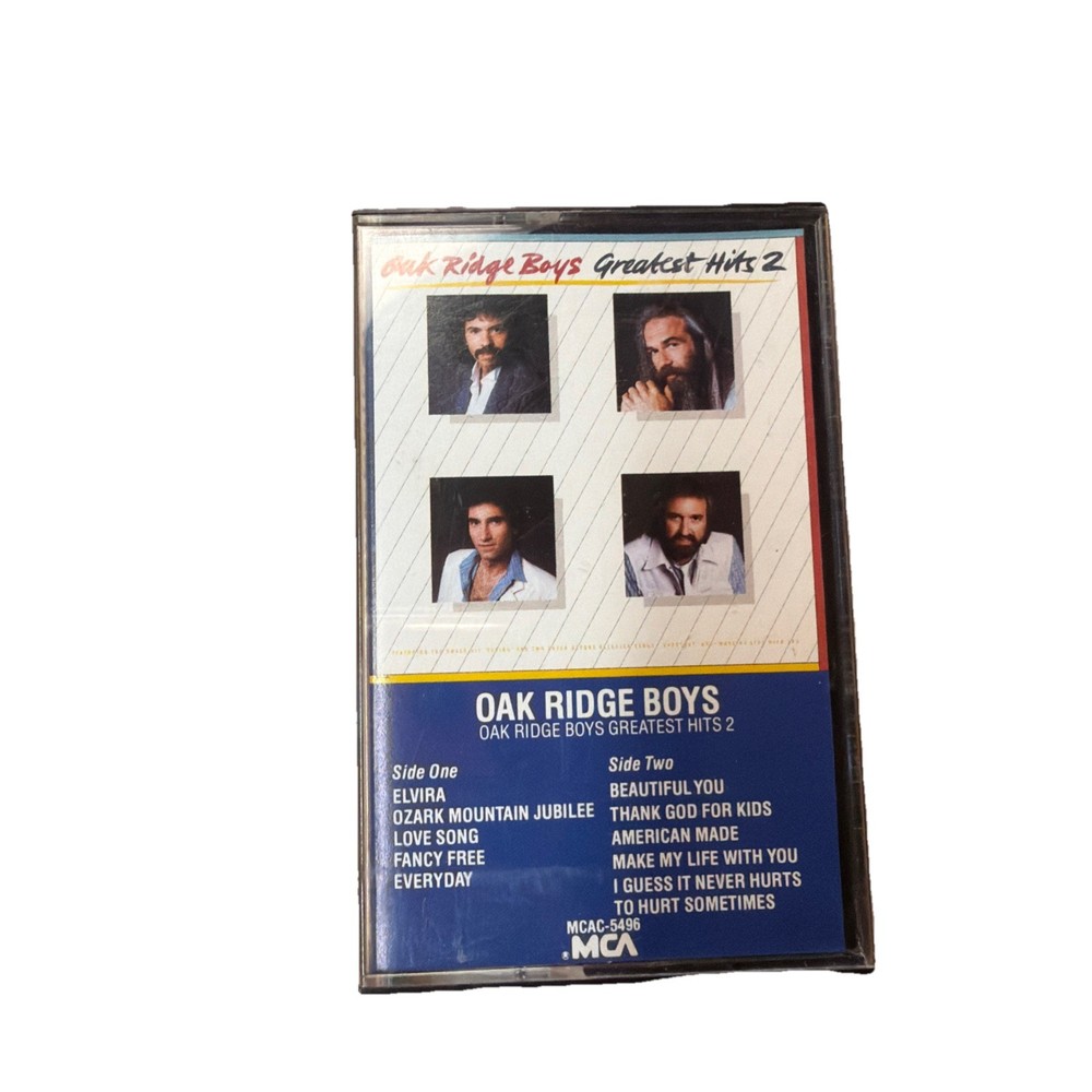 Oak Ridge Boys Greatest Hits 2 Cassette Tape