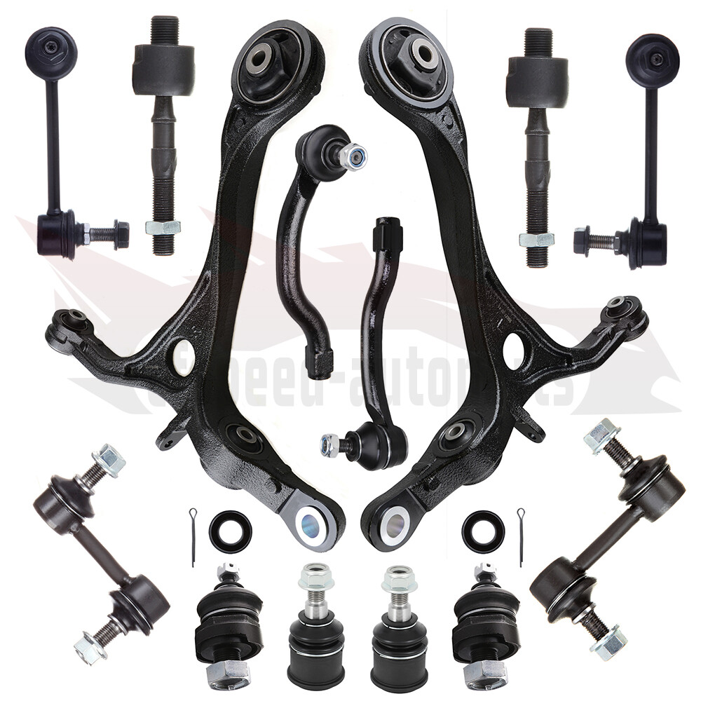 14PCS Front Lower Control Arm Kit with Ball Joints for 2004-06 Acura TL Suspension