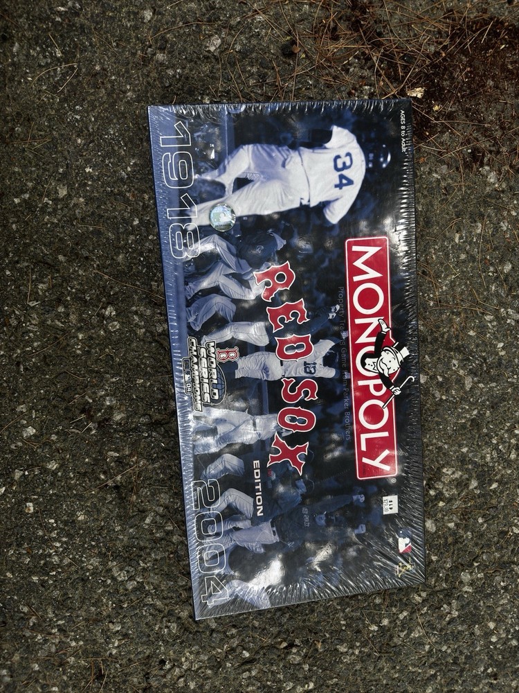 NIB Boston Red Sox Monopoly Edition 1918 - 2004 World Series Champions MLB (New)