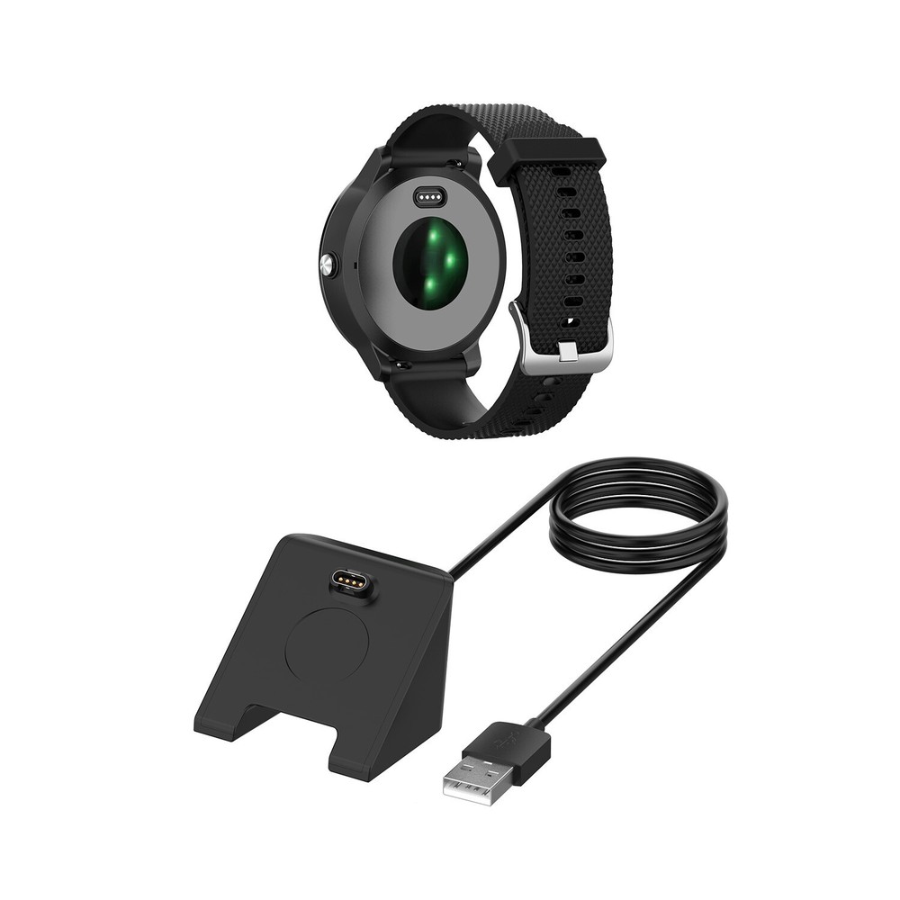 Garmin Fenix 6 5 Fast Charger Dock Stand with USB Cable