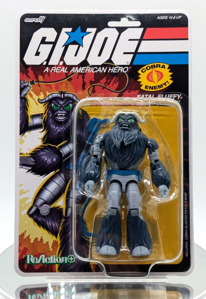 Super7 ReAction+ G.I. Joe FATAL FLUFFY 3.75