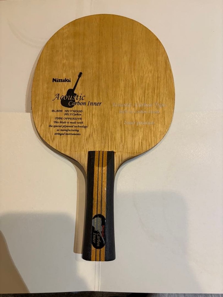 Nittaku Table Tennis Racket Acoustic Carbon Inner FL