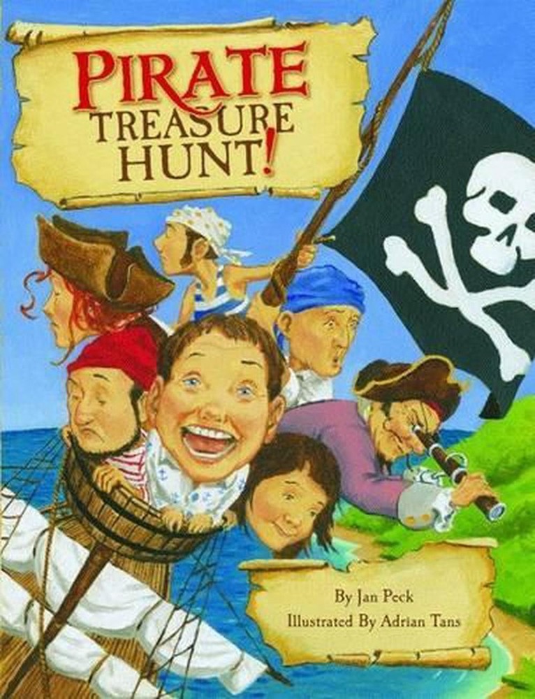 Pirate Treasure Hunt! by Jan Peck (English) Hardcover Book