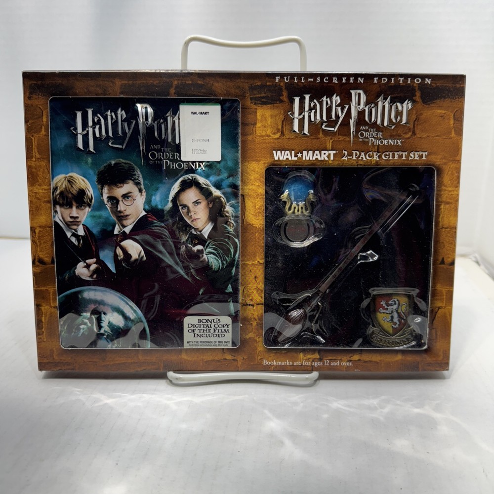 Harry Potter Order of the Phoenix DVD Gift Set with 3 Collectible Bookmarks