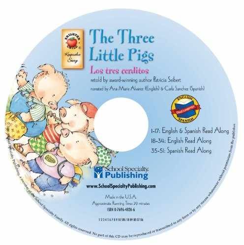 Three Little Pigs (Keepsake Stories) - Audio CD, by Seibert Patricia - Very Good
