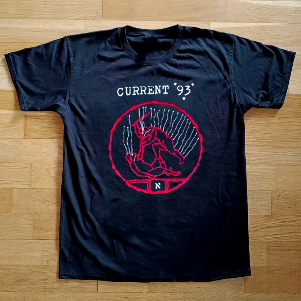 SALE Current 93 If A City Is Set Upon A Hill Short Sleeve Black All Size Shirt A