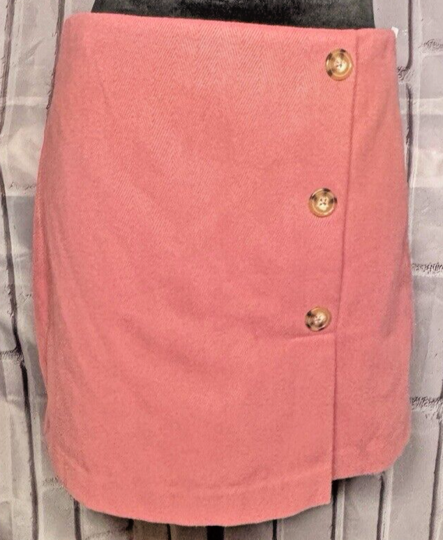 NWT- Beautiful Mini Skirt - Rosewood Color - Warm And Cozy